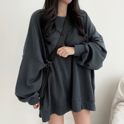 OOTD: Oversized Sweatshirt + Baggy Sweatpants + Tote Bag