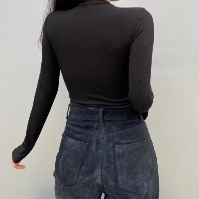 Cut Out Open Front Bodysuit