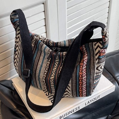 Ethnic Style Crossbody Bag