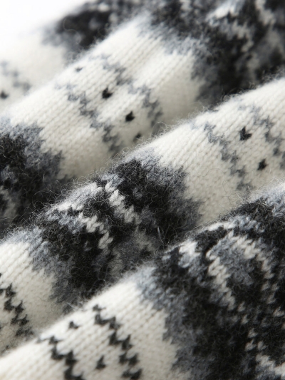 100% Cashmere Women's Nordic Knit Beanie
