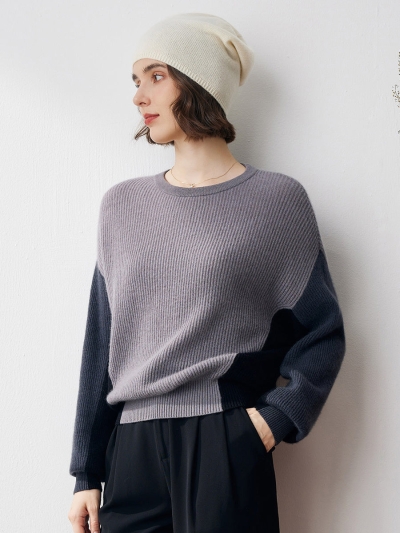 100% Cashmere Classic Slouchy Beanie