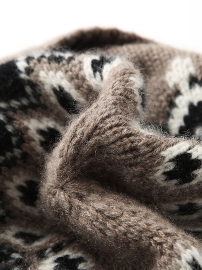 100% Cashmere Soft Knit Ribbed Beanie